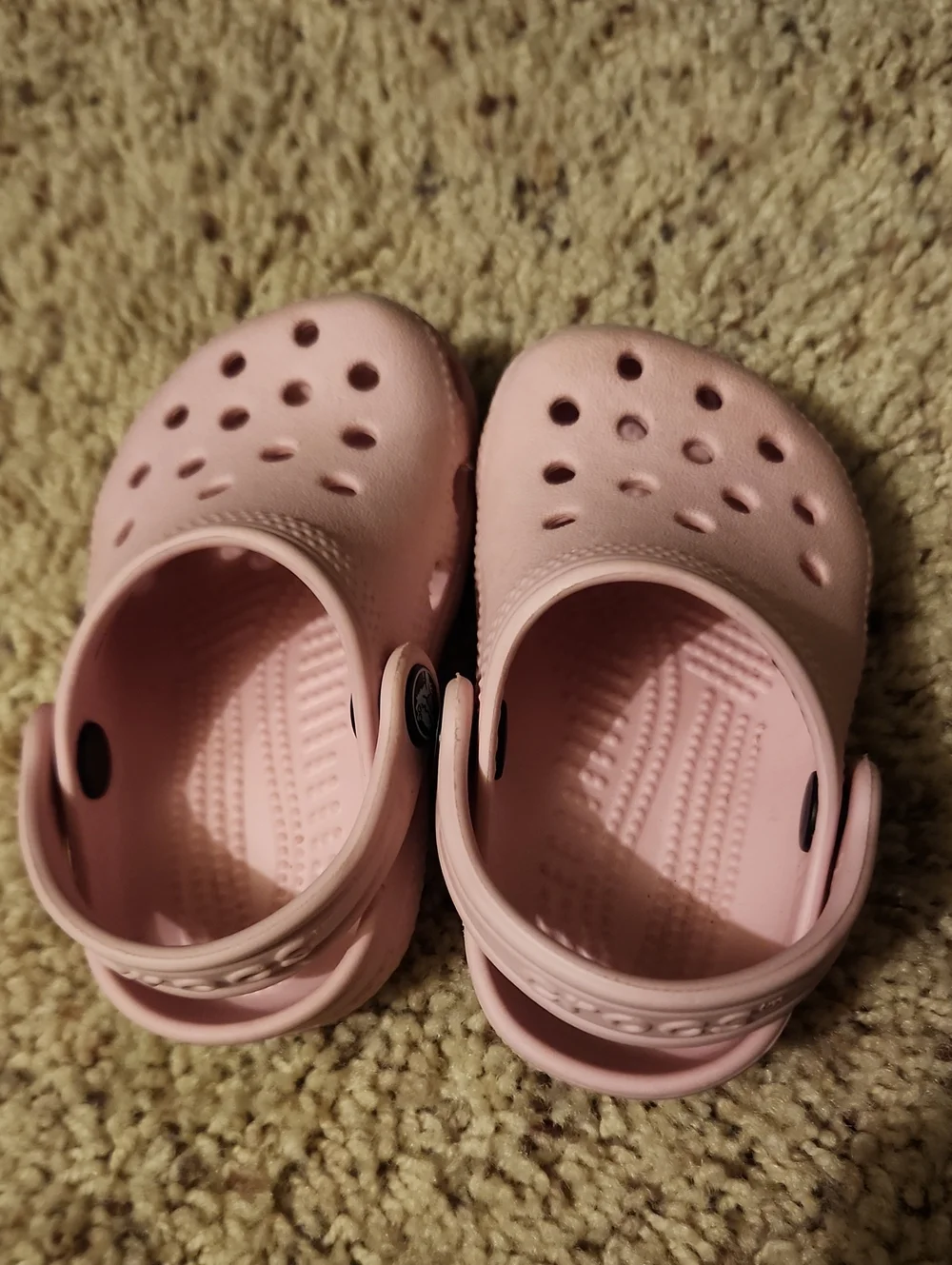 Pink Baby Crocs Size 2/3